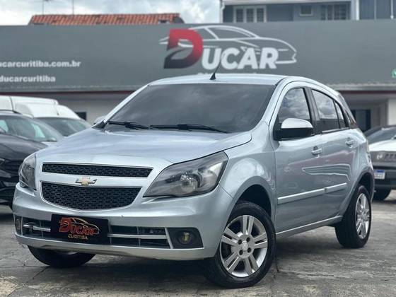 CHEVROLET AGILE 1.4 MPFI LT 8V FLEX 4P MANUAL CHEVROLET AGILE 1.4 MPFI LT 8V FLEX 4P MANUAL